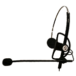Emkay Lightweight Headset Microphone - an example of some of the speech hardware we supply throughout the UK.