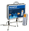 Olympus DM2200 Digital Conferencing System with the DS2200 Digital Voice Recorder. Click for more details...