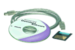 Philips Digital Pocket Memo&reg; 9300 Software, USB cable and SmartMedia card